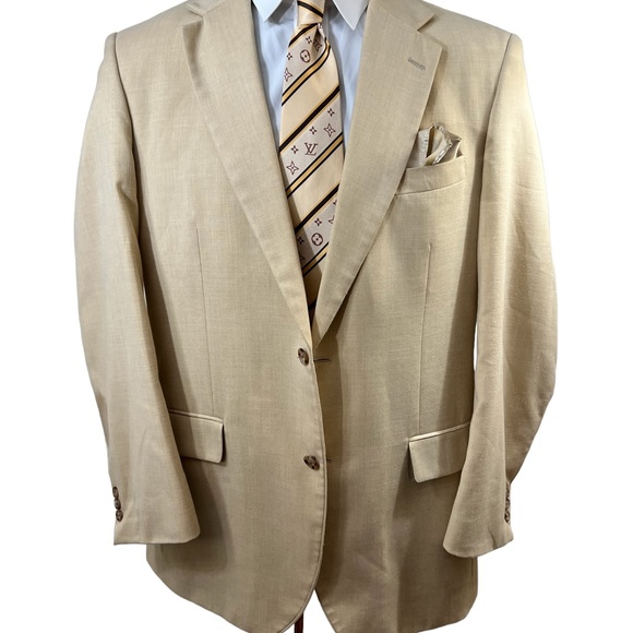 Alan Flusser mens Blazer size 44L a blend of fabrics. - Picture 7 of 13